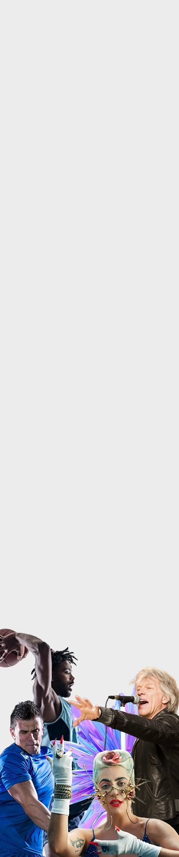 Sports and music stars